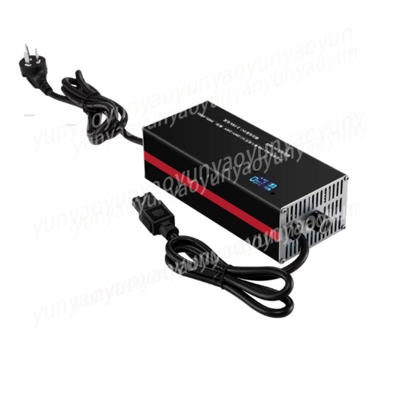 72V 15A Fast Charger - Adjustable Fast Lithium Battery Charger 48V