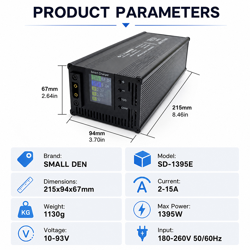 54.6V 67.2V 84V 5A 8A 10A 12A  - 84V 20A Smart Charger review and price