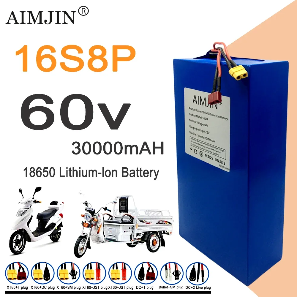 16S8p 1000-3000W Brand New Lit - 60V 50Ah Electric Scooter Battery review and price