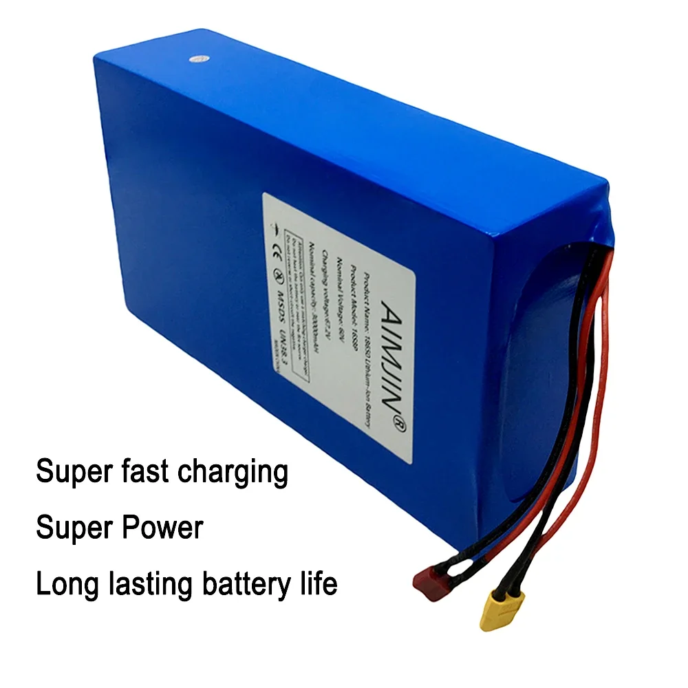 16S8p 1000-3000W Brand New Lit - 60V 50Ah Electric Scooter Battery review and price