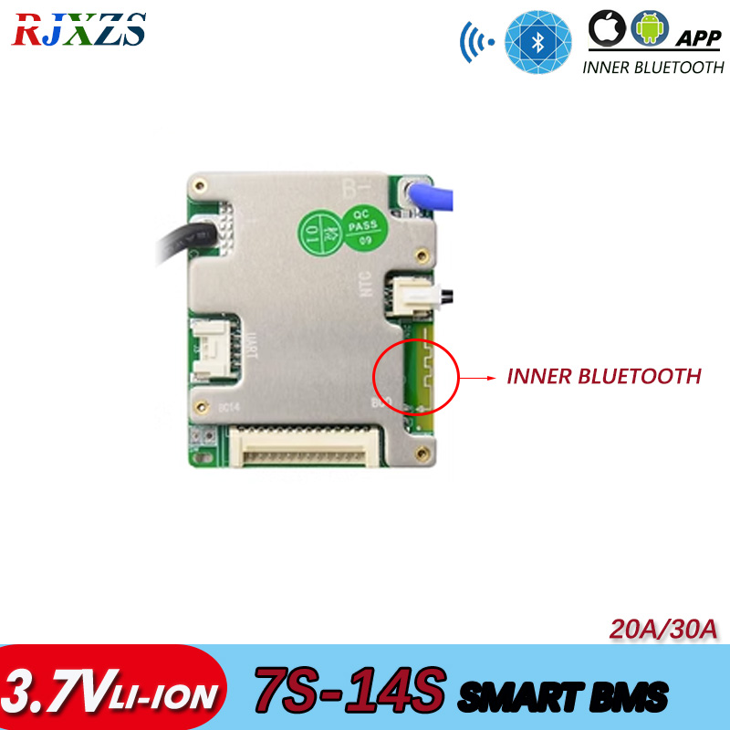 BMS 7S to 14S  30A/40A/50A  NM - 84V 50A Smart Bms Bluetooth review and price