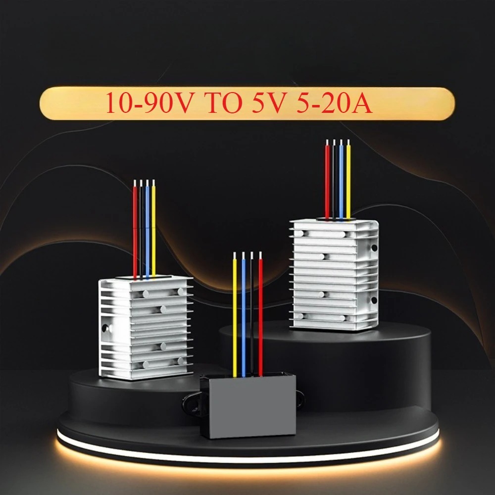 DC 10-90V to 5V Converter 5Vol - 72V 15A Fast Charger review and price