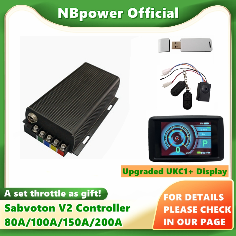 Sabvoton V2 72V 200A/150A/100A - 72V 100A Sabvoton Controller review and price