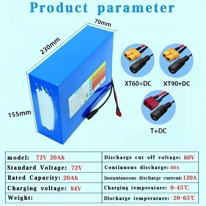 21700 72V Lithium Battery Pack - 72V 40Ah Lifepo4 Battery Pack review and price