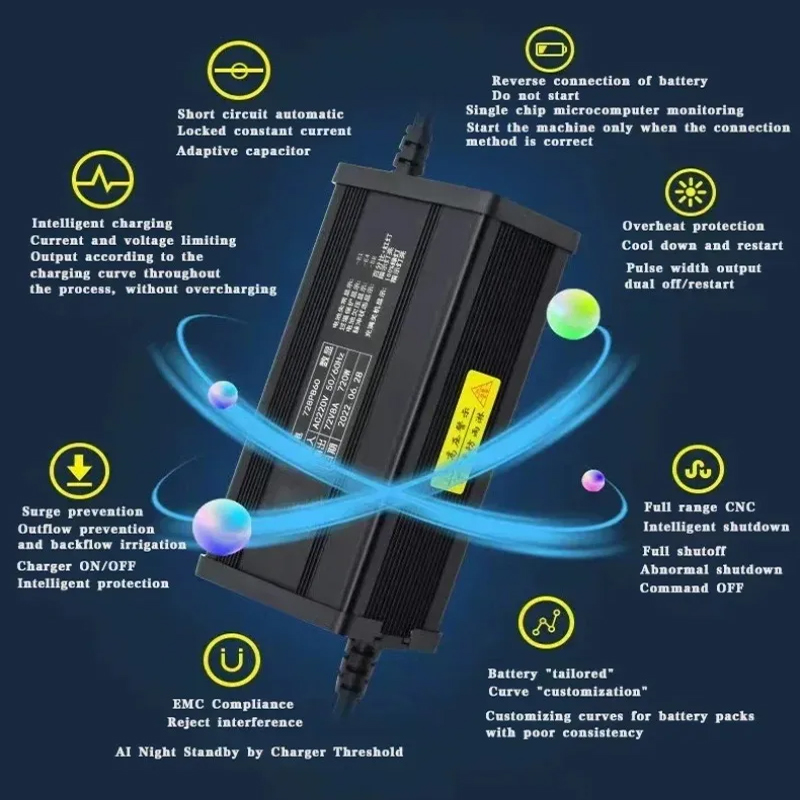 72V 20S 84V Smart Lifepo4 Batt - 84V 20A Smart Charger review and price