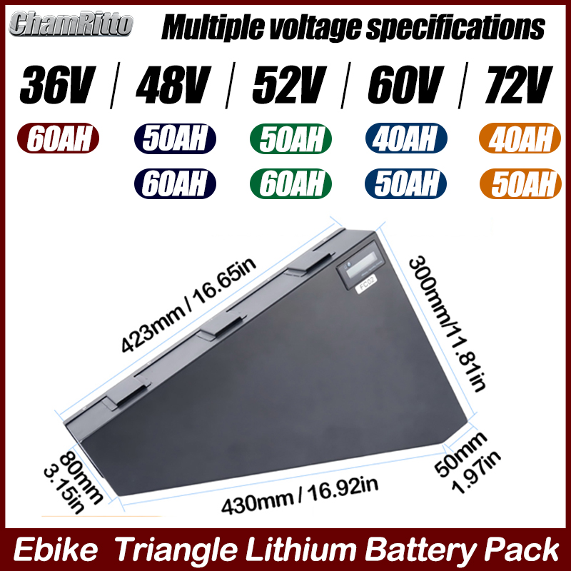 Electric Bicycle 60v72v 3000w  - 72V 50Ah 21700 Lithium Battery review and price
