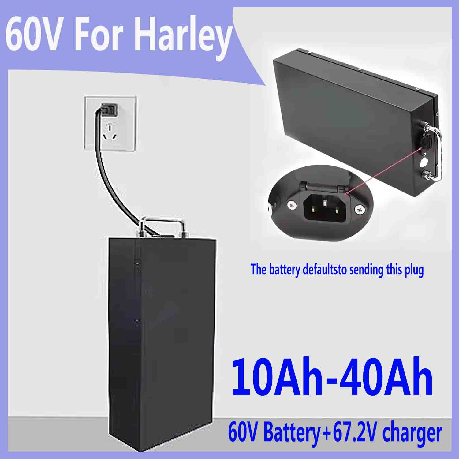 For Harley batteries 60V 20AH  - 60V 50Ah Electric Scooter Battery review and price