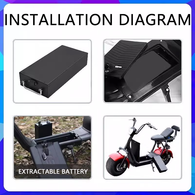 For Harley batteries 60V 20AH  - 60V 50Ah Electric Scooter Battery review and price