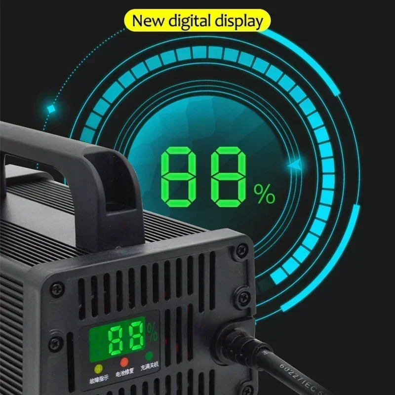 48V 60V 72V Electric Vehicle L - 72V 15A Fast Charger review and price